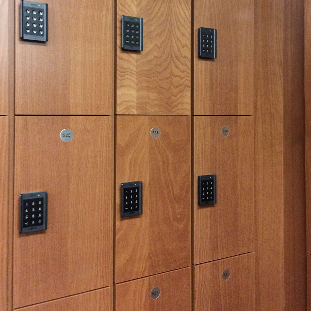 Wood Panel Lockers